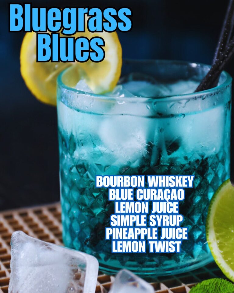 Magical Bluegrass Blues Cocktail