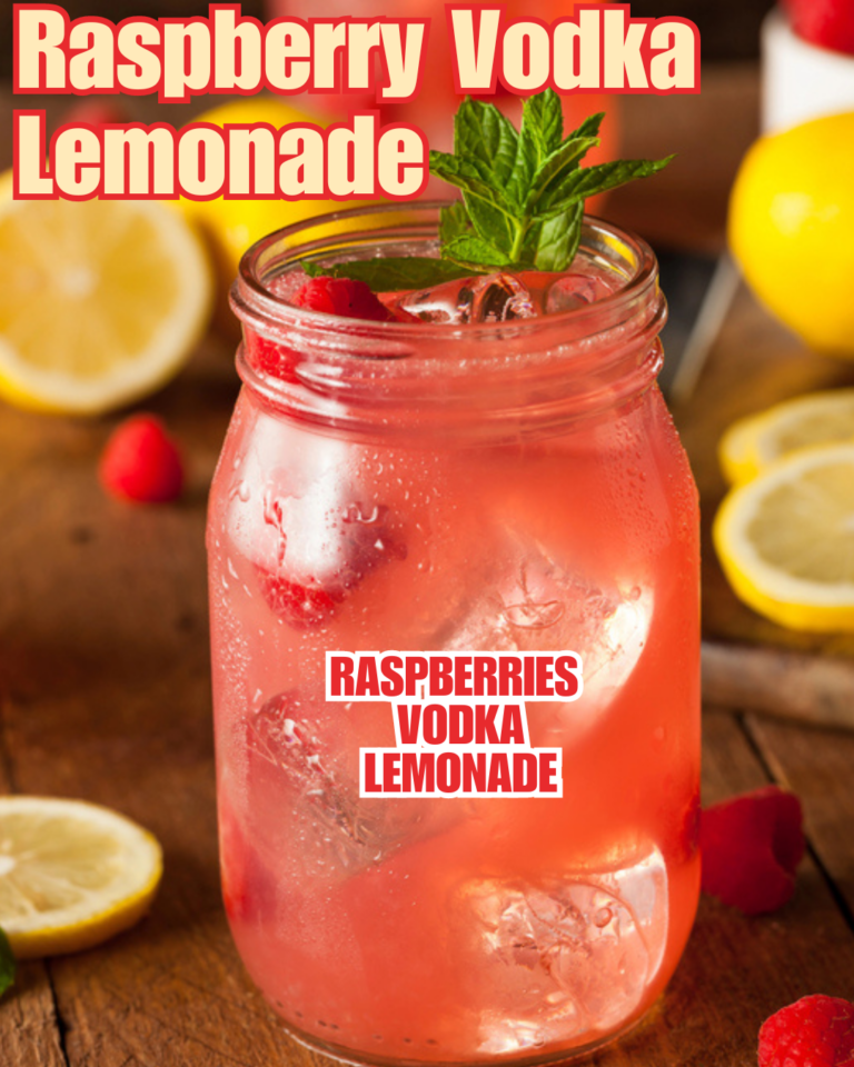 How to Make Raspberry Vodka Lemonade