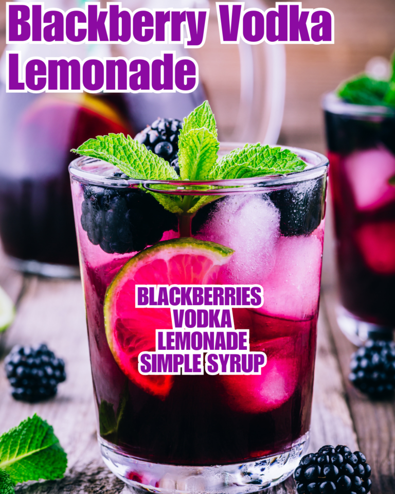 How to Make a Blackberry Vodka Lemonade