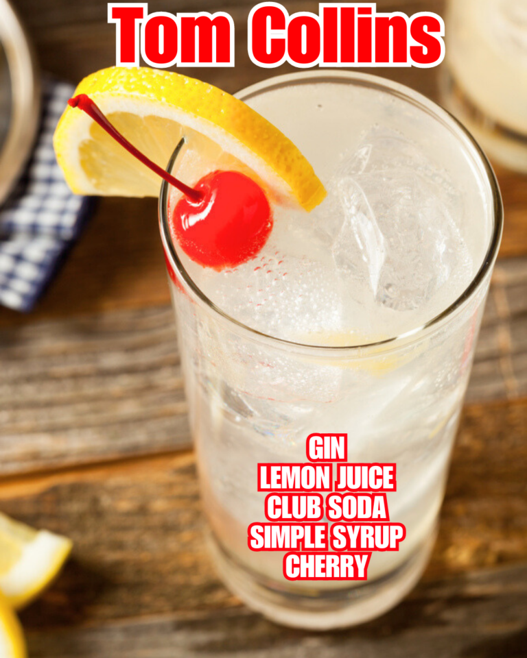 Tom Collins Classic Recipe