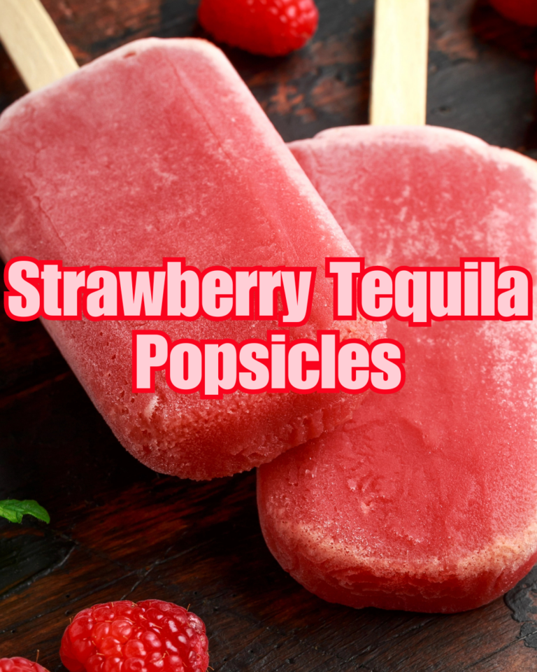 How to Make Strawberry Tequila Popsicles: A Refreshing Summer Treat