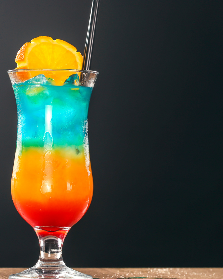 Rainbow Paradise Cocktail