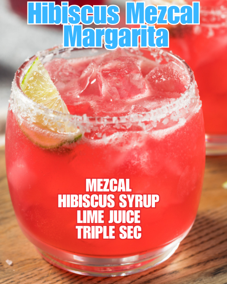 Hibiscus Mezcal Margarita Recipe