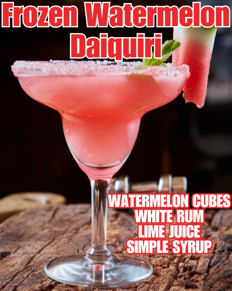 Frozen Watermelon Daiquiri