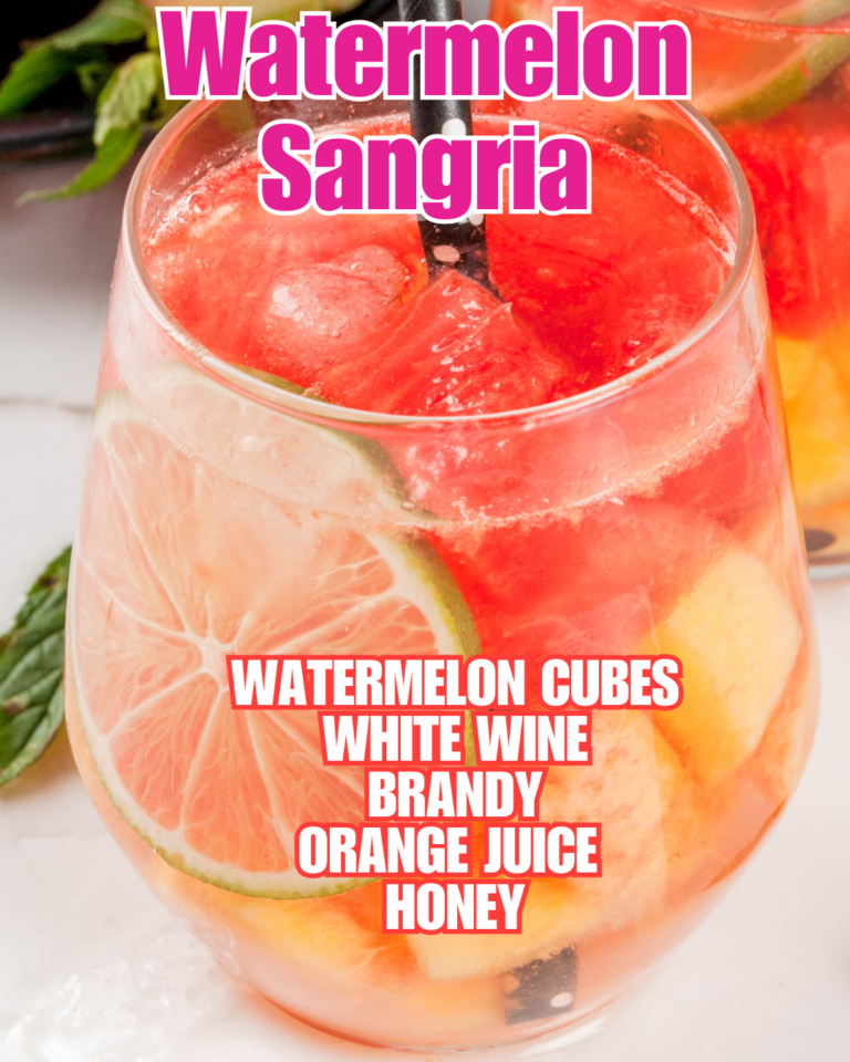 Watermelon Sangria Recipe