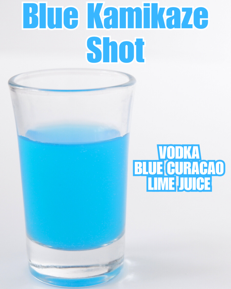 Blue Kamikaze Shot