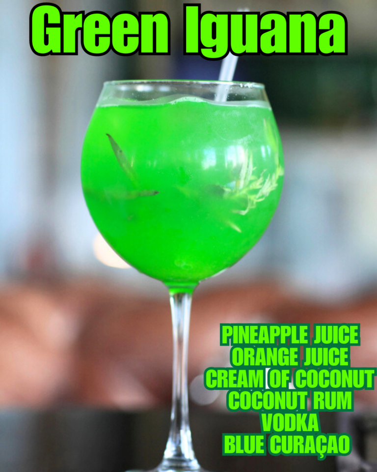 Green Iguana Custom Cocktail Recipe