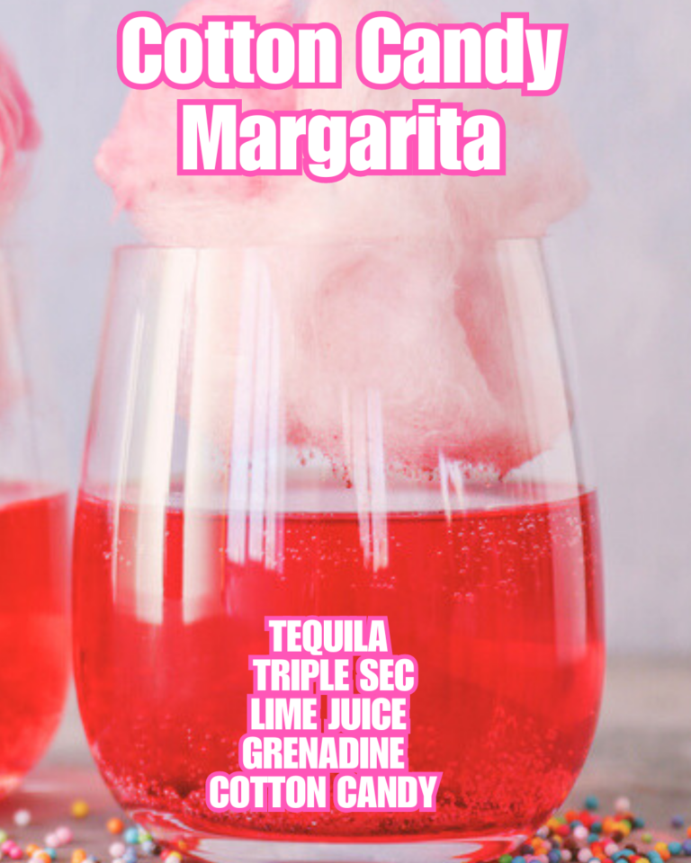 How to Make a Cotton Candy Margarita with Red Liquor: A Fun and Flavorful Twist