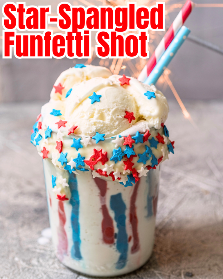 How to Make a Star Spangled Funfetti Shot: Celebrate in Style